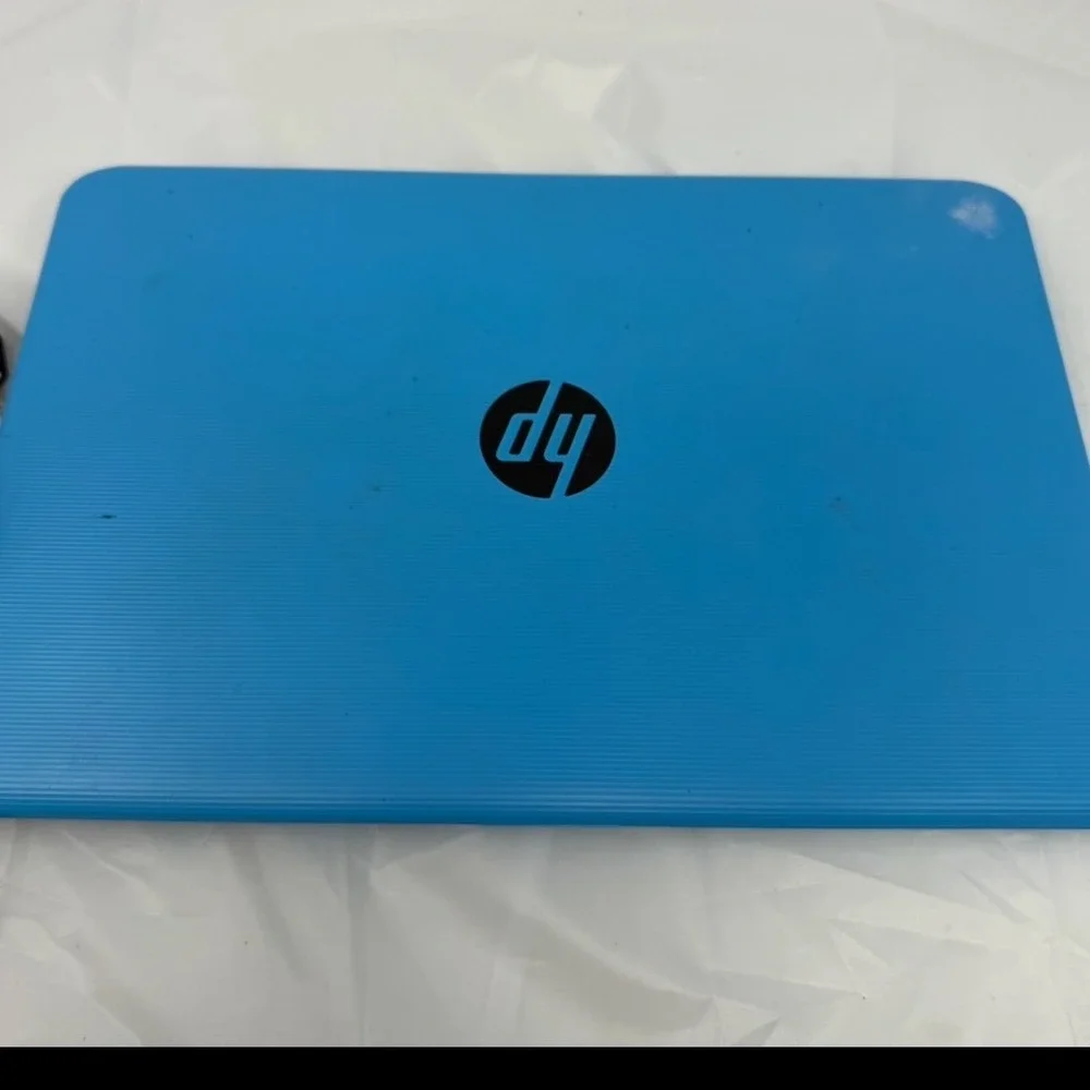 HP Stream Laptop 14-ax010wm Blue 14in Intel X7S46UA#ABA with Charger